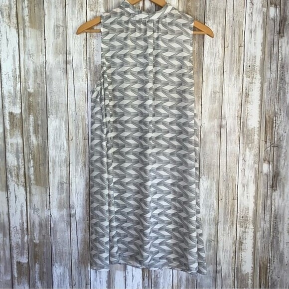 BB Dakota Dresses & Skirts - BB Dakota Grey High Neck Shift Dress
